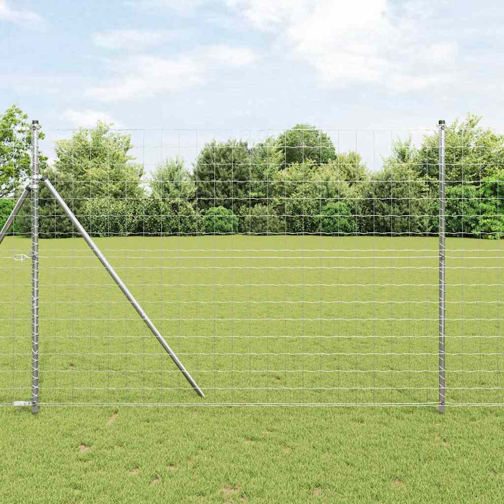 Euro Plotové Kotvení 50 X 0,4 M Stříbrná