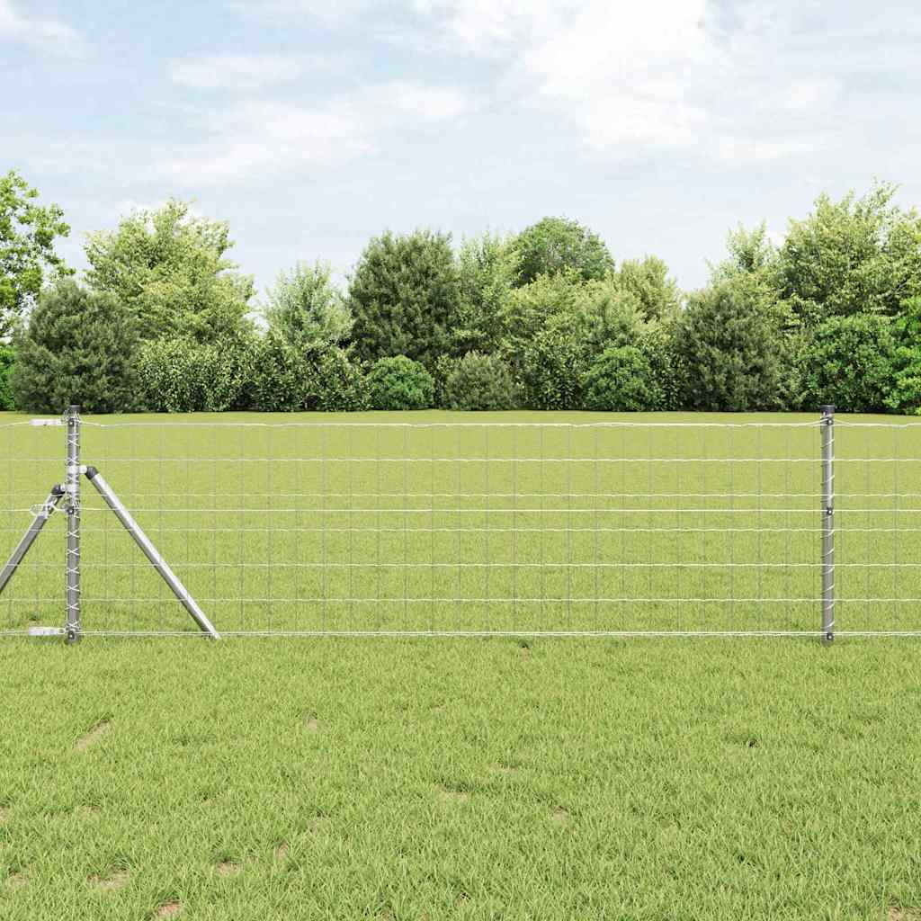 Euro Plotové Kotvení 50 X 0,4 M Stříbrná
