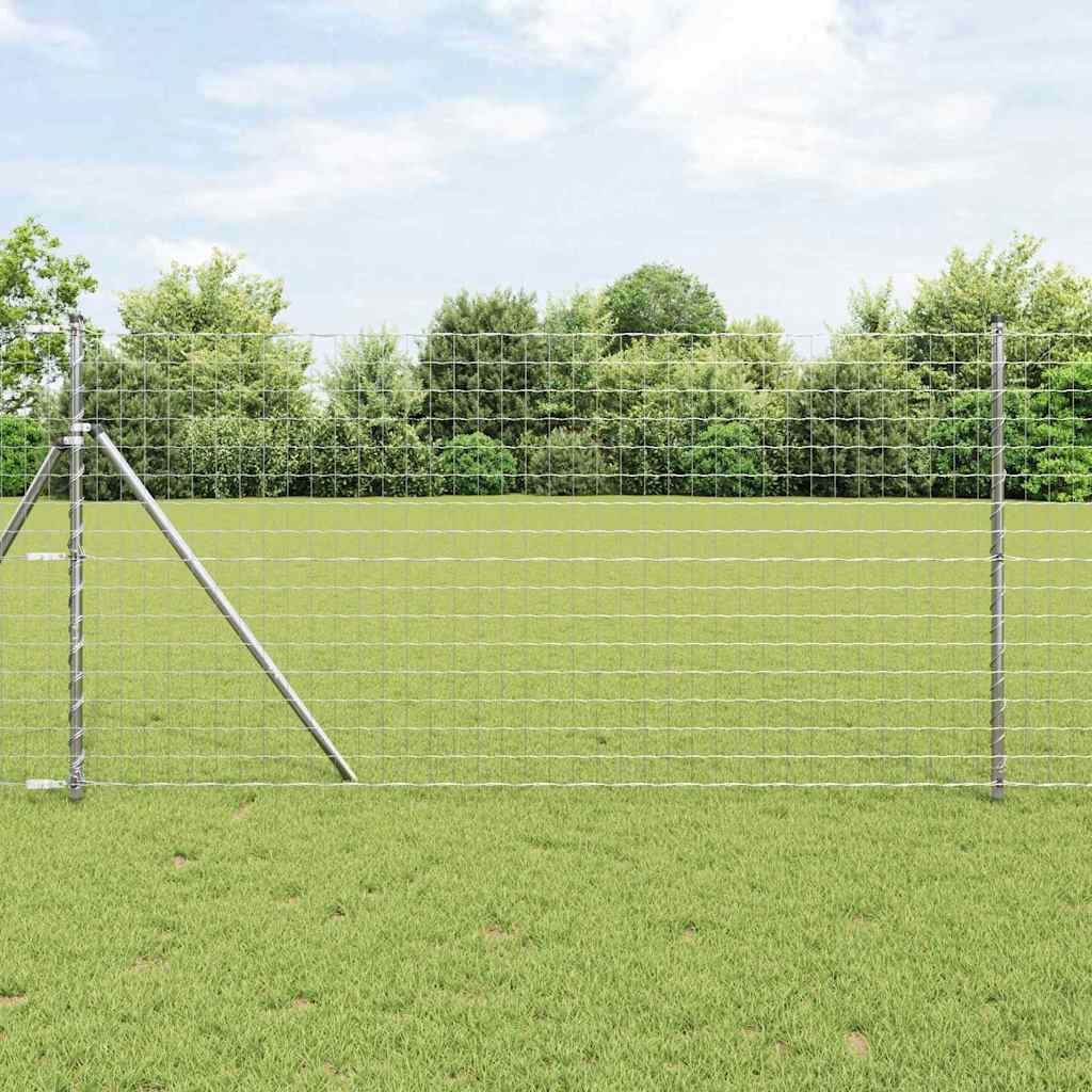 Euro Plotové Kotvení 50 X 0,4 M Stříbrná