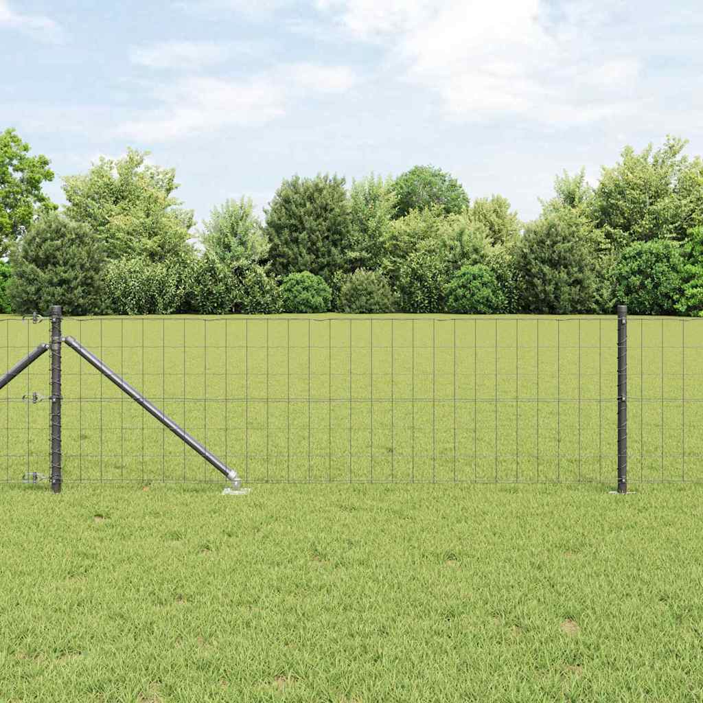 Euro Plotové Kotvení 50 X 0,4 M Stříbrná