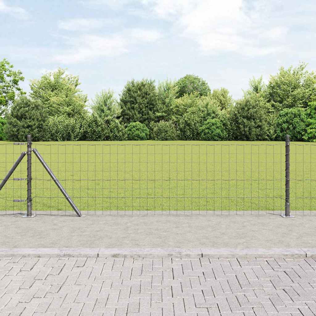 Euro Plotové Kotvení 50 X 0,4 M Stříbrná