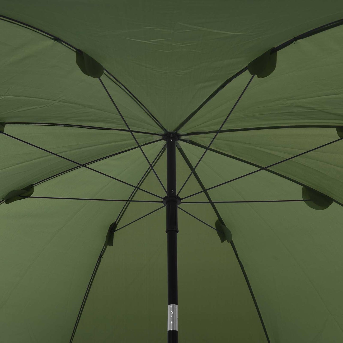 Rybářský Deštník Žlutá Armádní 240 X 210 Cm Oxford Polyester