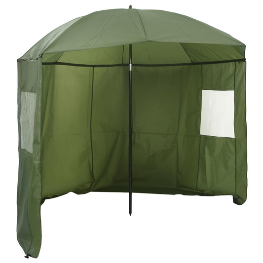 Rybářský Deštník Žlutá Armádní 240 X 210 Cm Oxford Polyester