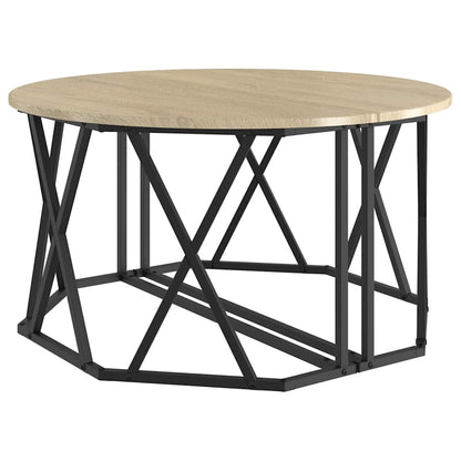 Konferenční Stolek Sonoma Dub 80 X 80 X 42 Cm