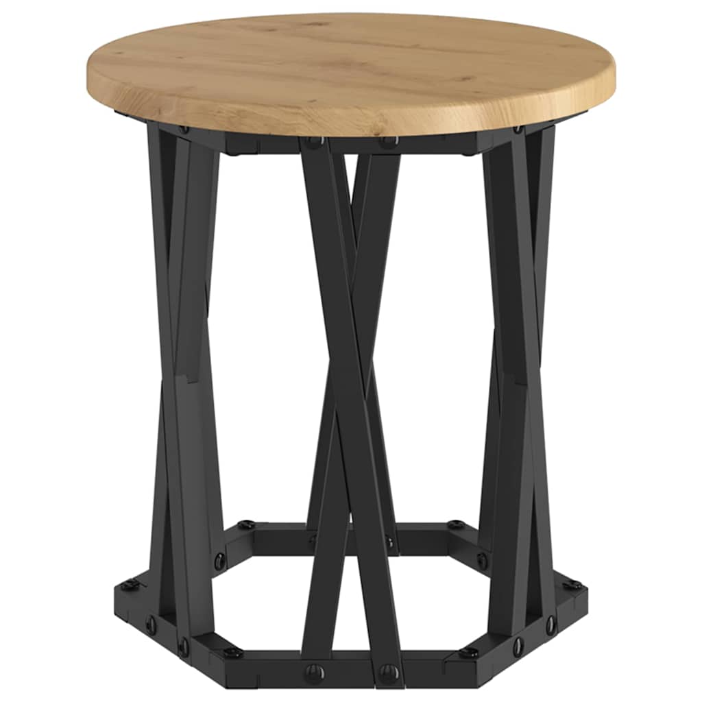 Sestavovací Boční Stůl 3 Pcs Artisanový Dub 53 X 53 X 40 Cm