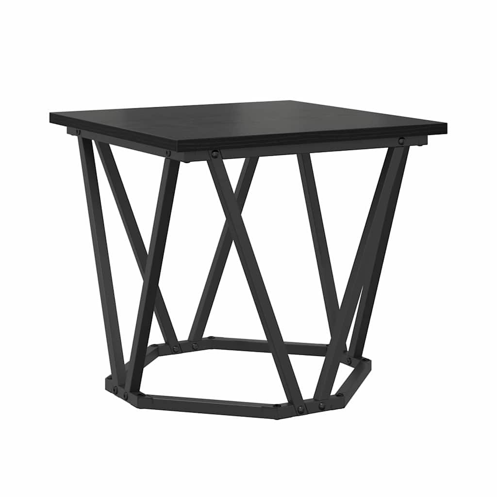 Sada Odkládacích Stolků 2 Pcs Černý Dub 50 X 50 X 40 Cm