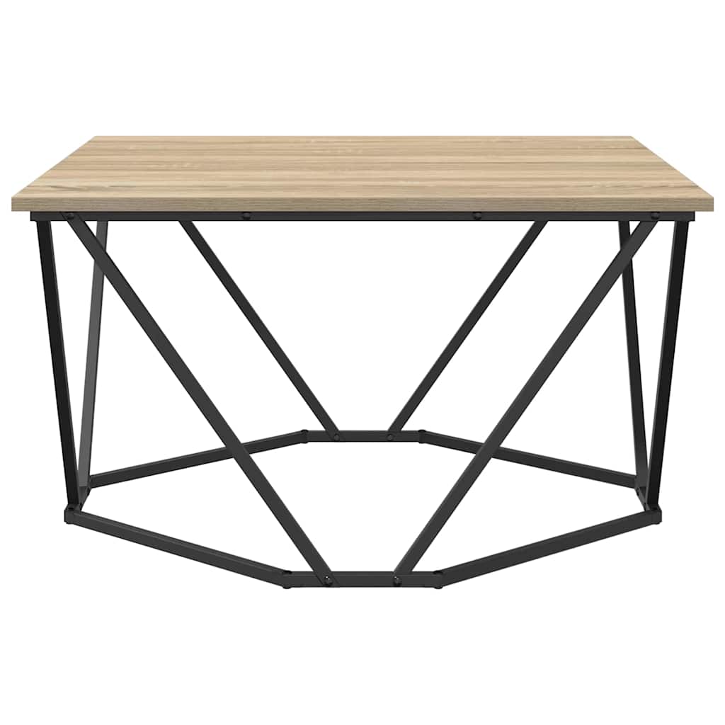 Konferenční Stolek Sonoma Dub 80 X 80 X 45 Cm