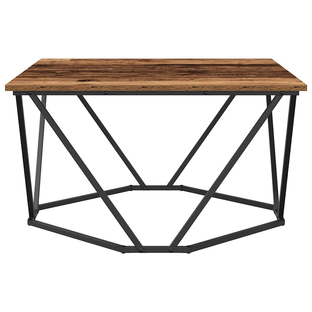 Konferenční Stolek Staré Dřevo 80 X 80 X 45 Cm