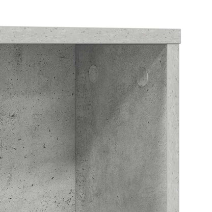 Stůl Betonově Šedá Kompozitní Dřevo 91 X 50 X 149 Cm