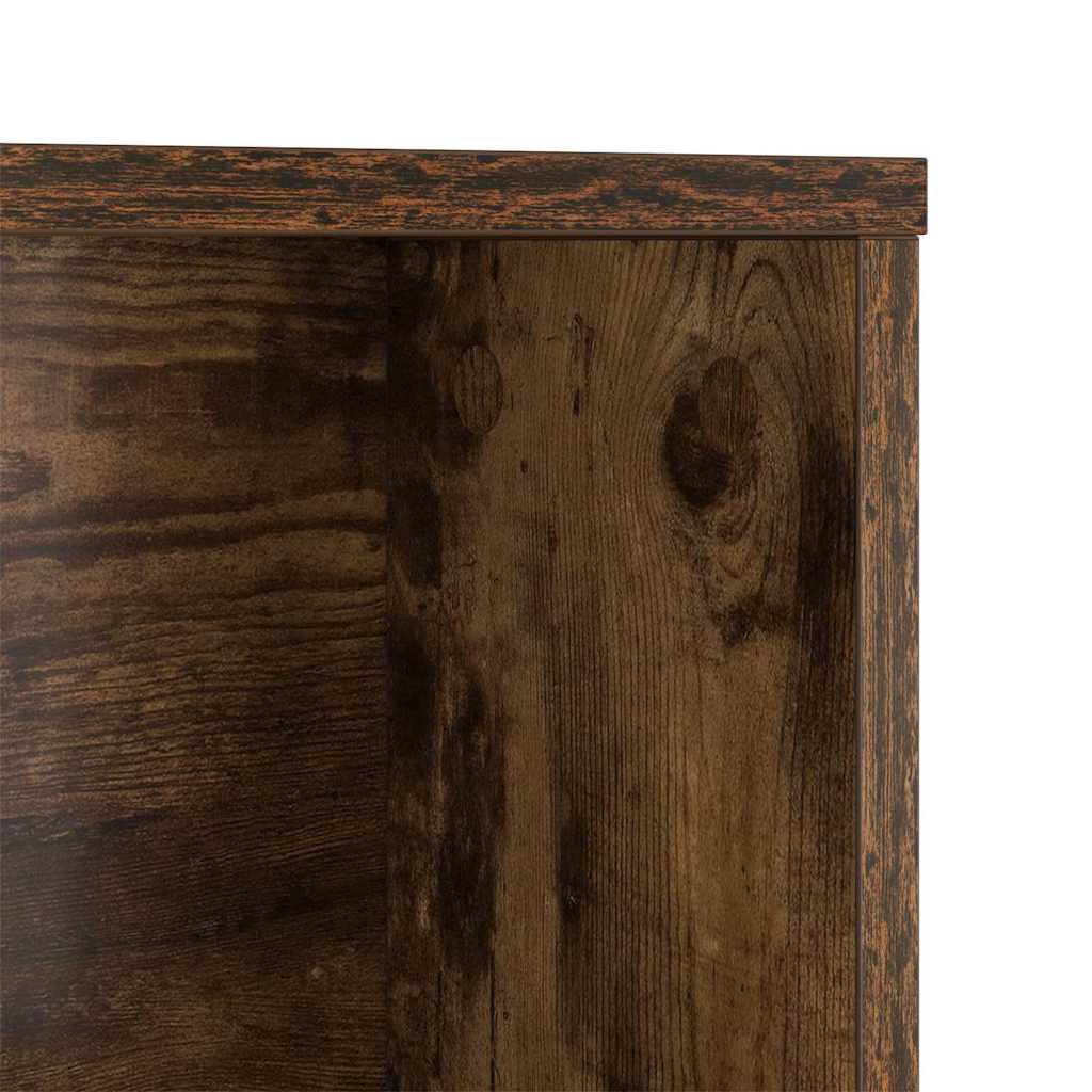 Stůl Kouřový Dub Kompozitní Dřevo 91 X 50 X 149 Cm