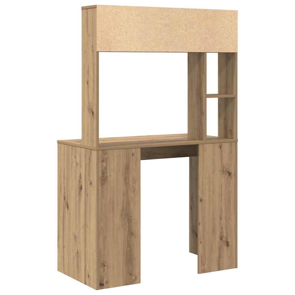 Stůl Artisanový Dub Kompozitní Dřevo 91 X 50 X 149 Cm
