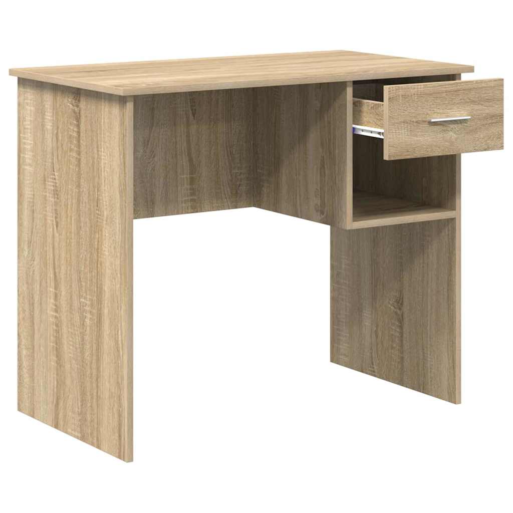 Stůl Sonoma Dub Kompozitní Dřevo 90 X 49 X 75 Cm