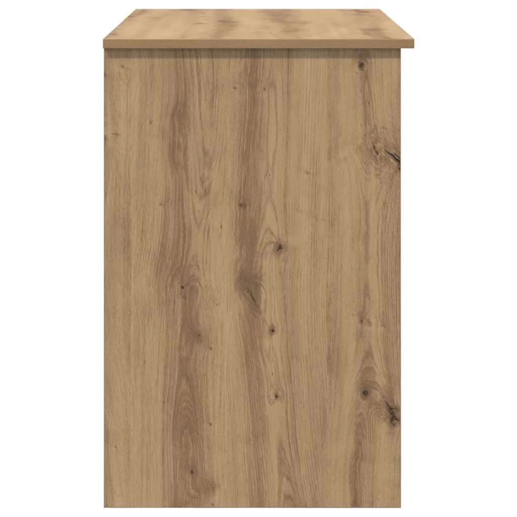 Stůl Artisanový Dub Kompozitní Dřevo 90 X 49 X 75 Cm