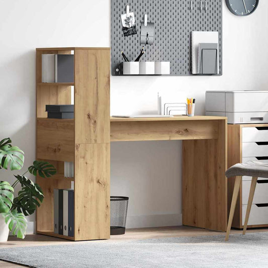 Stůl Artisanový Dub Kompozitní Dřevo 113 X 54 X 120 Cm