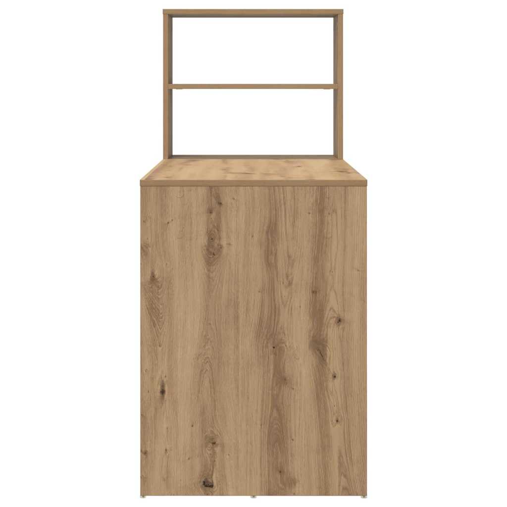 Stůl Artisanový Dub Kompozitní Dřevo 113 X 54 X 120 Cm