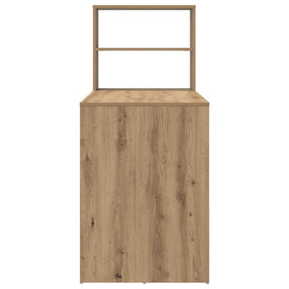 Stůl Artisanový Dub Kompozitní Dřevo 113 X 54 X 120 Cm