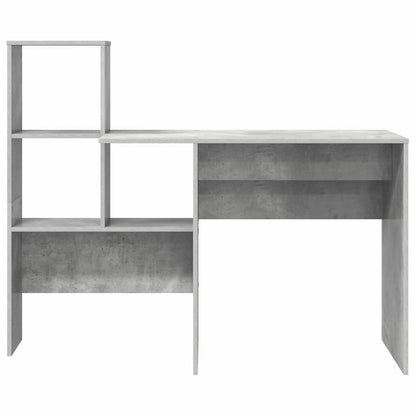 Stůl Betonově Šedá Kompozitní Dřevo 131,5 X 50 X 106,5 Cm