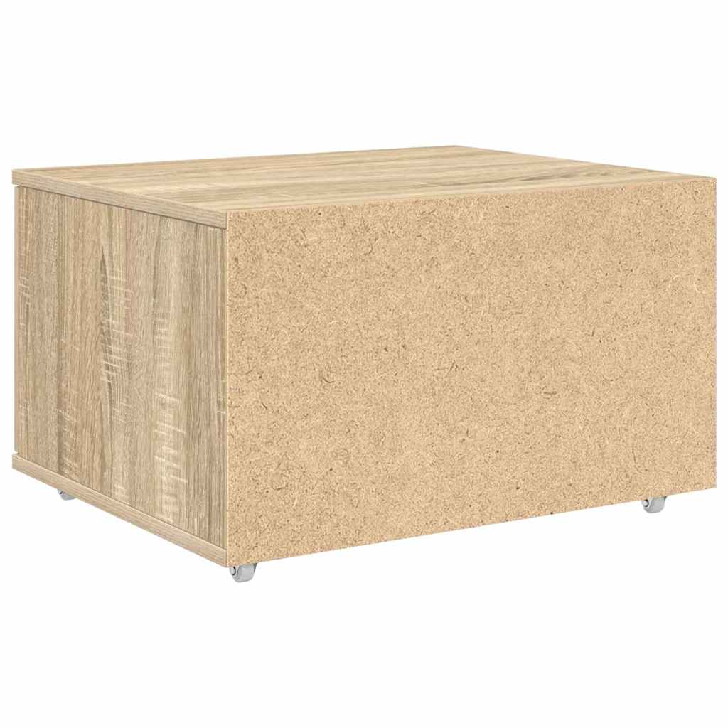 Skříň Se Zásuvkami S Kolem Sonoma Dub 55 X 45 X 31 Cm