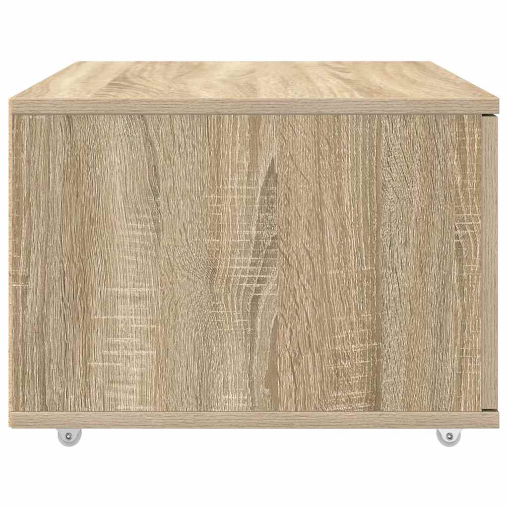 Skříň Se Zásuvkami S Kolem Sonoma Dub 55 X 45 X 31 Cm