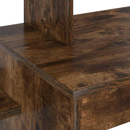 Stůl Kouřový Dub Kompozitní Dřevo 100 X 40 X 90 Cm