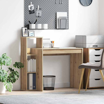 Stůl Artisanový Dub Kompozitní Dřevo 100 X 40 X 90 Cm