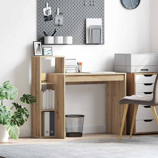 Stůl Artisanový Dub Kompozitní Dřevo 100 X 40 X 90 Cm