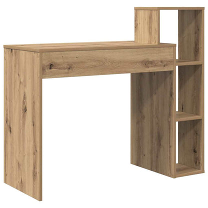 Stůl Artisanový Dub Kompozitní Dřevo 100 X 40 X 90 Cm