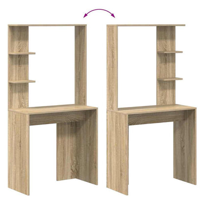 Stůl Sonoma Dub Kompozitní Dřevo 78,5 X 37 X 154,5 Cm