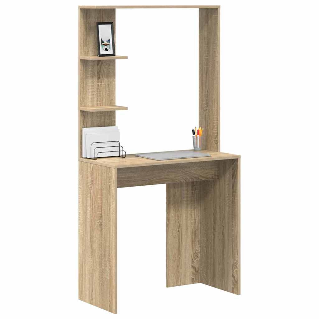 Stůl Sonoma Dub Kompozitní Dřevo 78,5 X 37 X 154,5 Cm