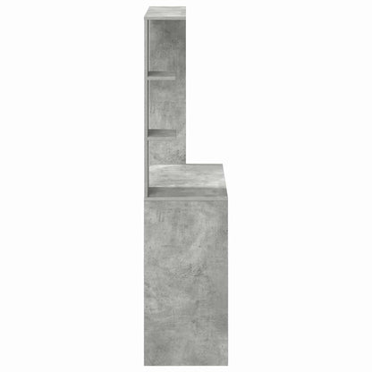 Stůl Betonově Šedá Kompozitní Dřevo 78,5 X 37 X 154,5 Cm