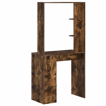 Stůl Kouřový Dub Kompozitní Dřevo 78,5 X 37 X 154,5 Cm