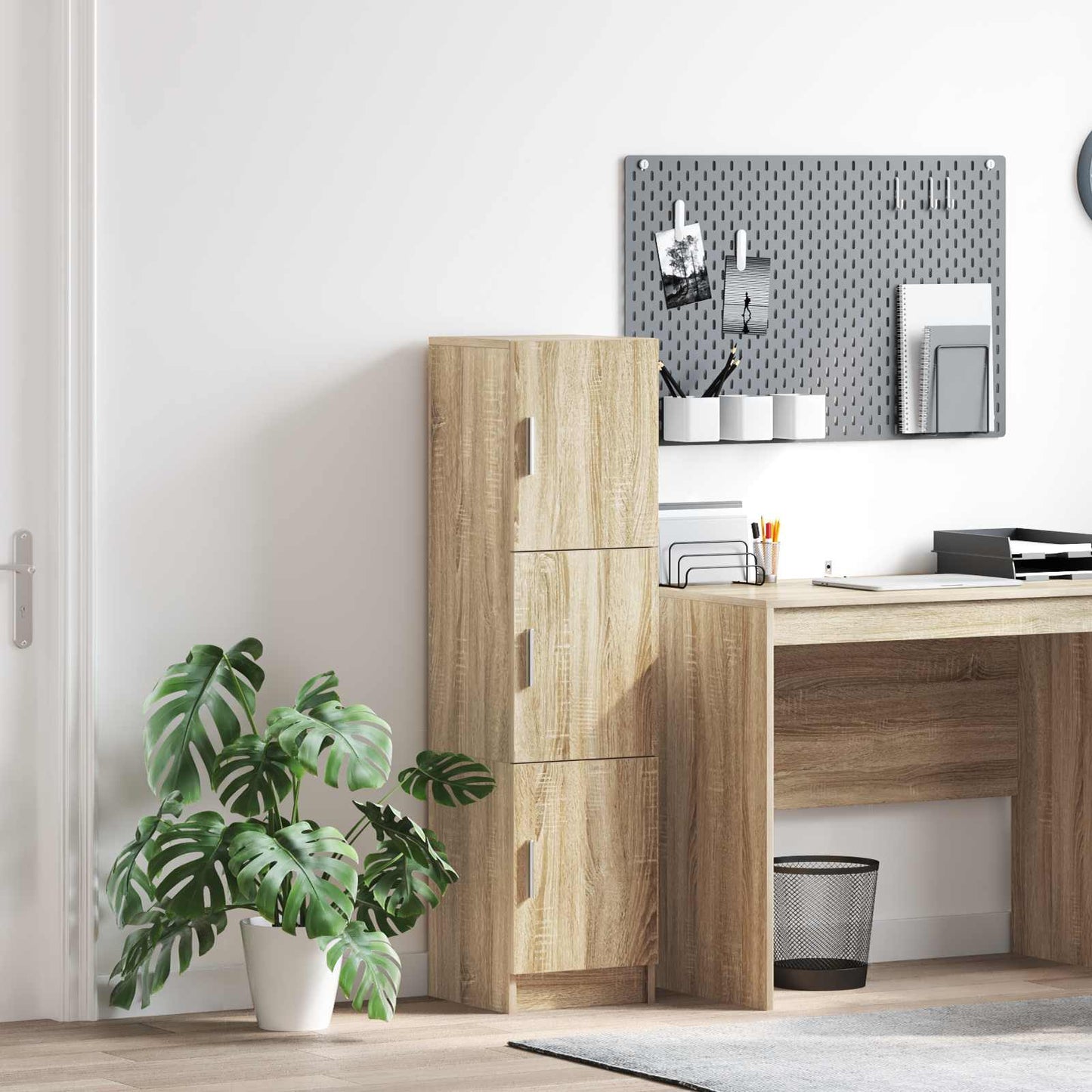 Vysoký Bufet Sonoma Dub 31.5 X 32 X 122.5 Cm