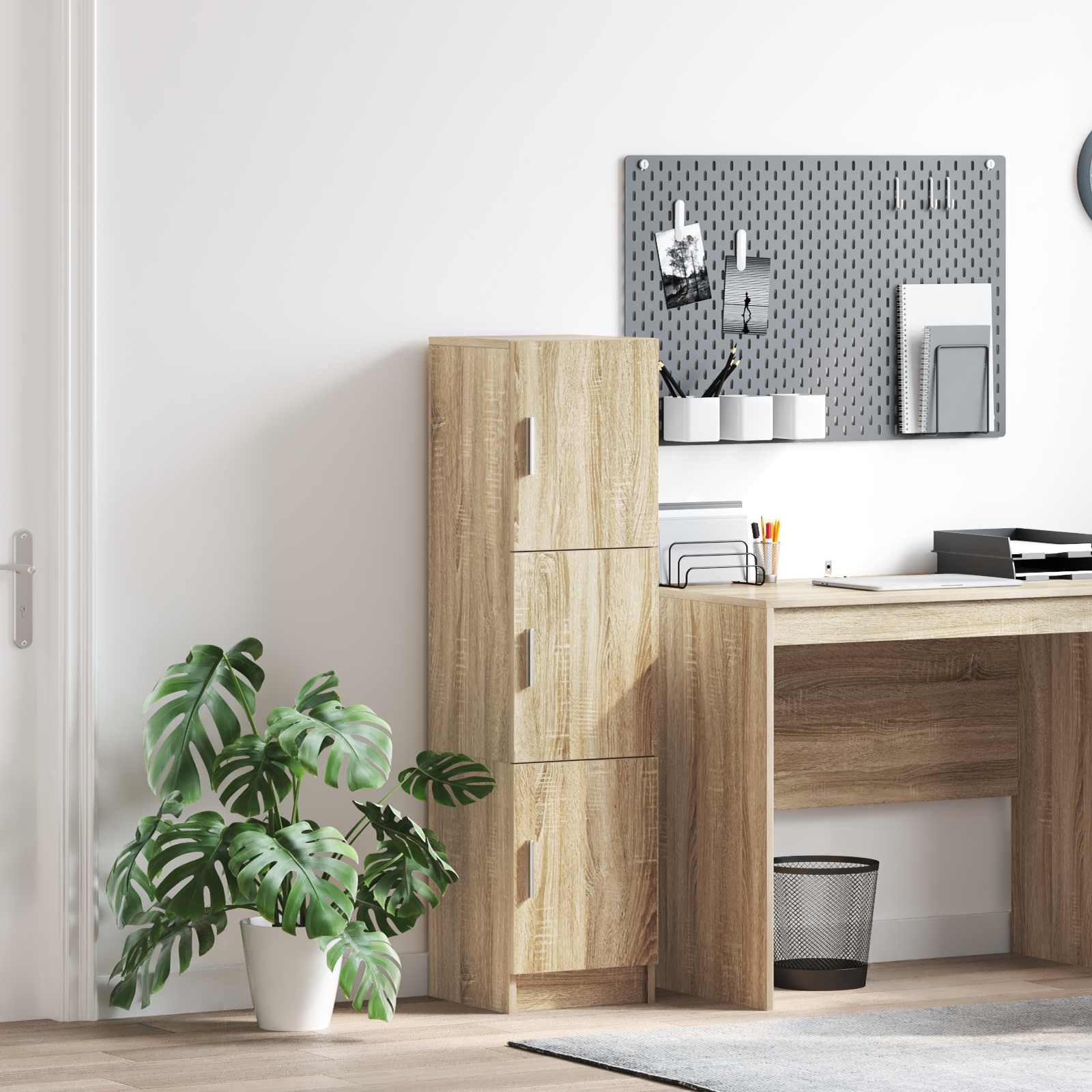 Vysoký Bufet Sonoma Dub 31.5 X 32 X 122.5 Cm