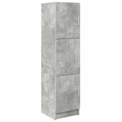 Vysoký Bufet Betonově Šedá 31.5 X 32 X 122.5 Cm