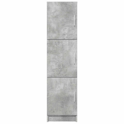 Vysoký Bufet Betonově Šedá 31.5 X 32 X 122.5 Cm