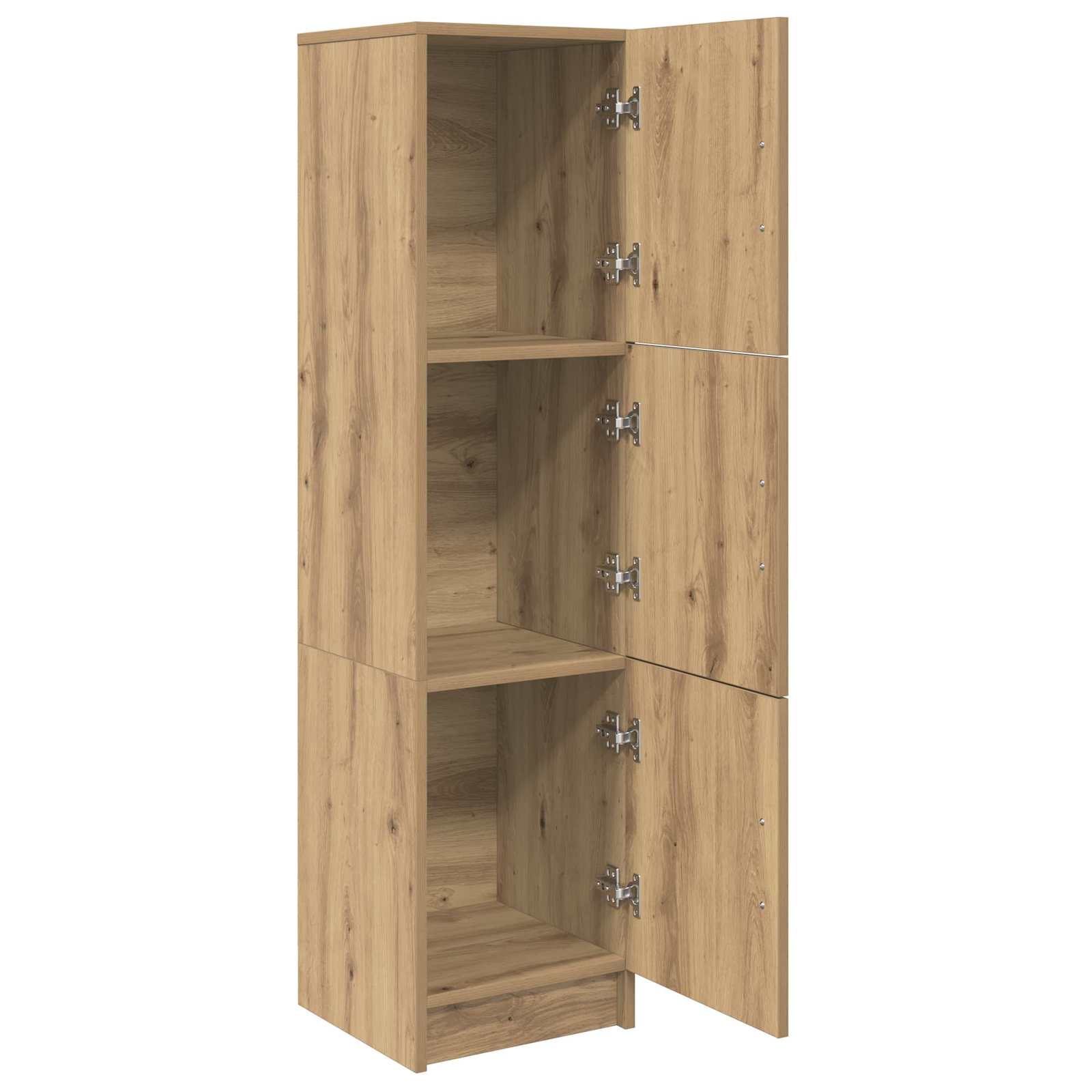 Vysoký Bufet Artisanový Dub 31.5 X 32 X 122.5 Cm