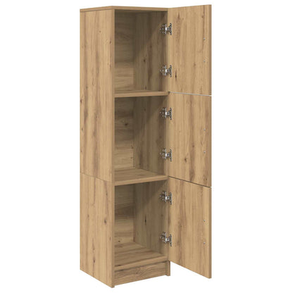 Vysoký Bufet Artisanový Dub 31.5 X 32 X 122.5 Cm