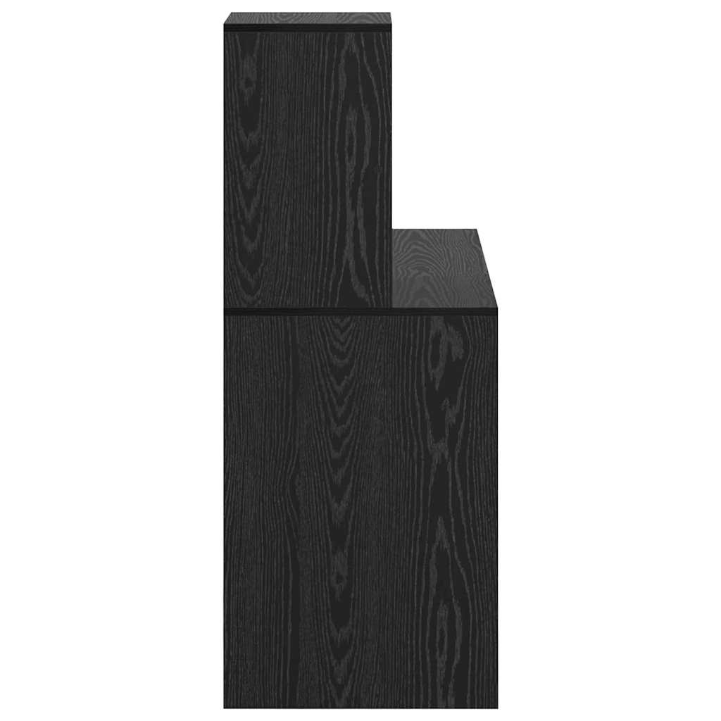 Stůl Černý Dub Kompozitní Dřevo 102 X 50 X 124 Cm
