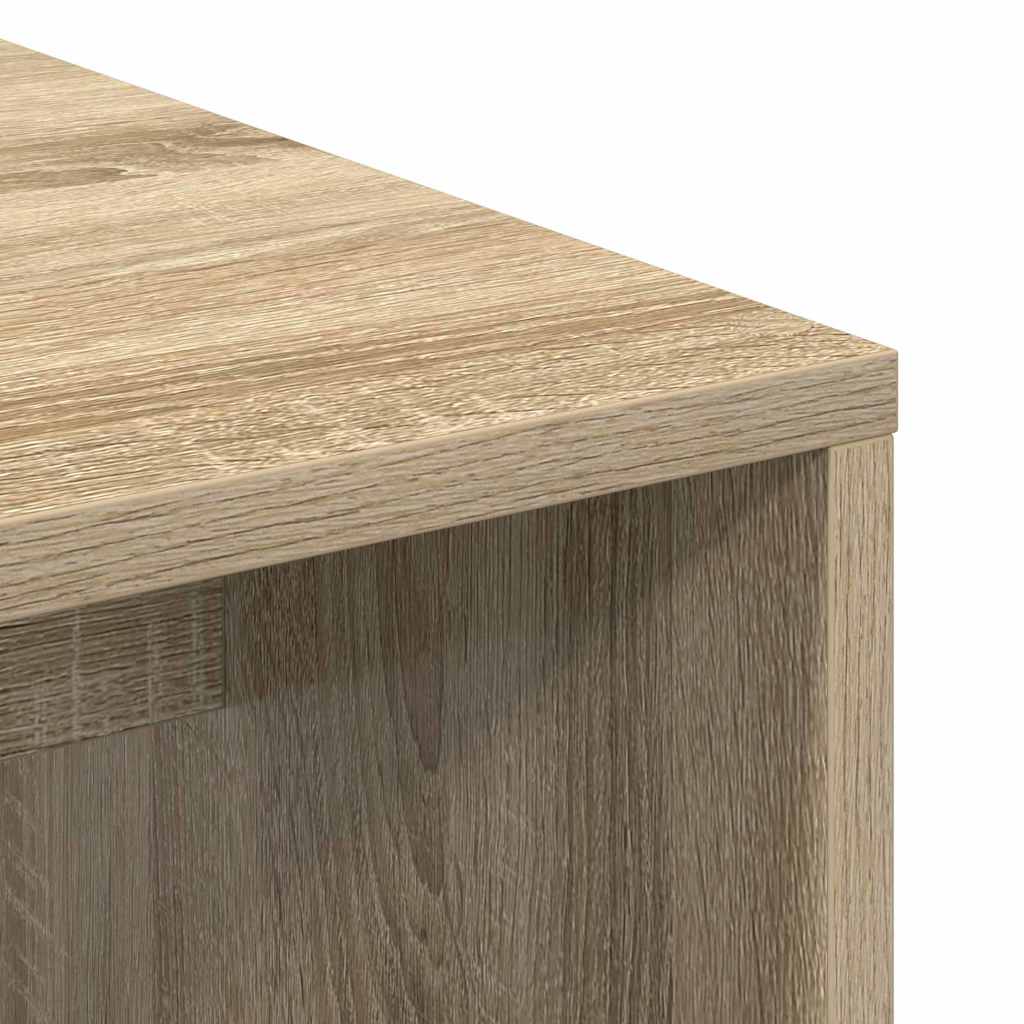 Stůl Sonoma Dub Kompozitní Dřevo 102 X 50 X 124 Cm