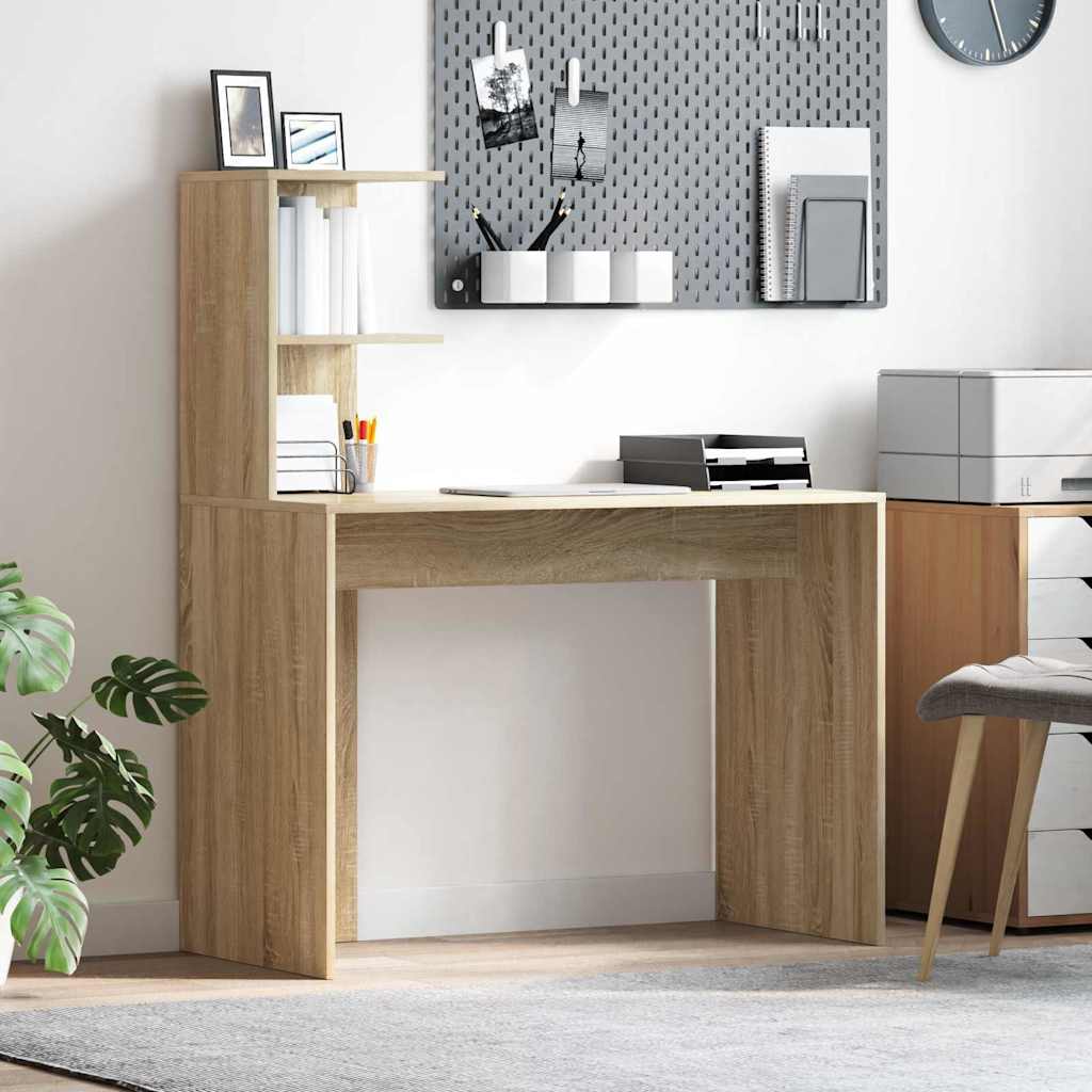 Stůl Sonoma Dub Kompozitní Dřevo 102 X 50 X 124 Cm