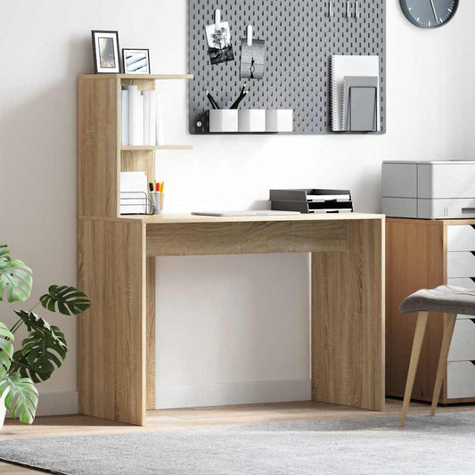 Stůl Sonoma Dub Kompozitní Dřevo 102 X 50 X 124 Cm