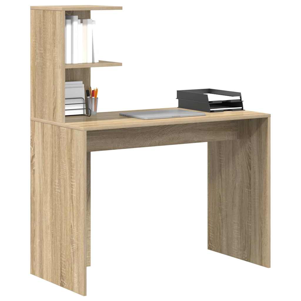 Stůl Sonoma Dub Kompozitní Dřevo 102 X 50 X 124 Cm