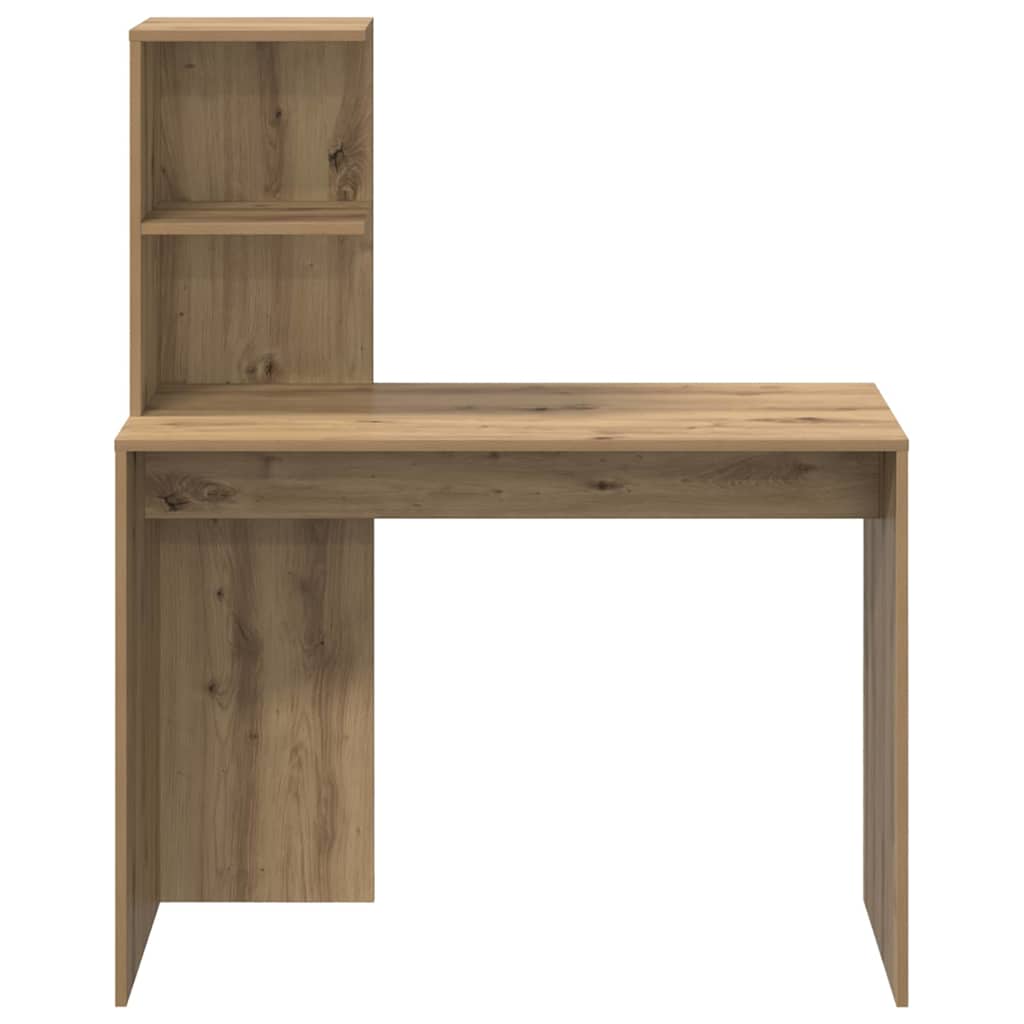 Stůl Artisanový Dub Kompozitní Dřevo 102 X 50 X 124 Cm