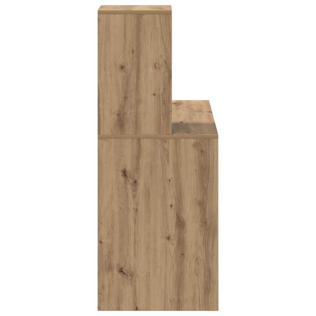 Stůl Artisanový Dub Kompozitní Dřevo 102 X 50 X 124 Cm