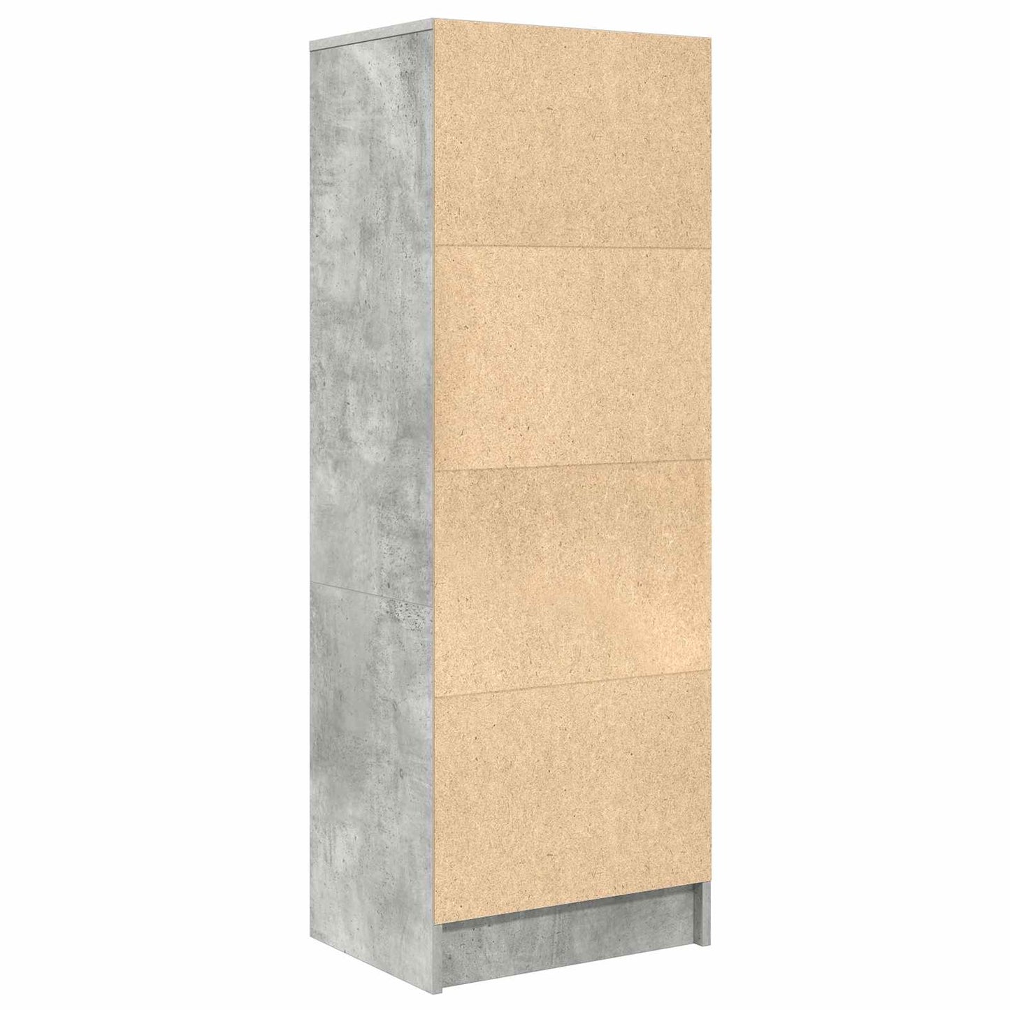 Vysoký Bufet Se Zásuvkou Betonově Šedá 45,5 X 34 X 127 Cm