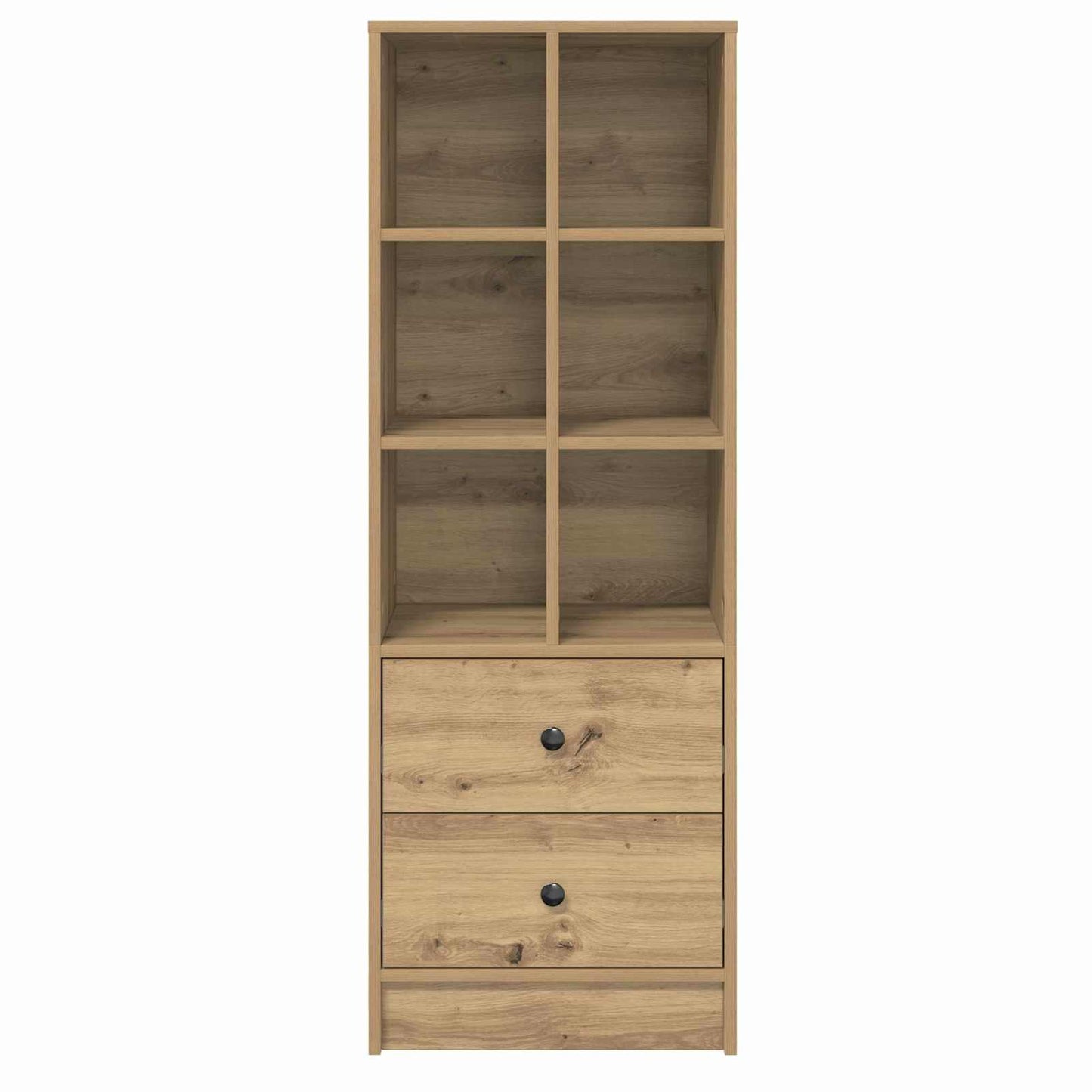 Vysoký Bufet Artisanový Dub 45,5 X 34 X 127 Cm