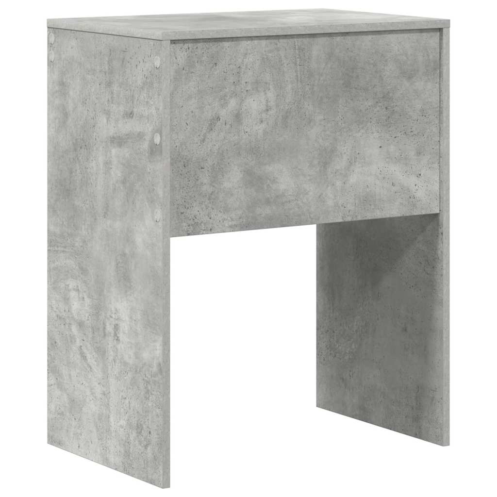 Stůl Betonově Šedá 60 X 40 X 76 Cm