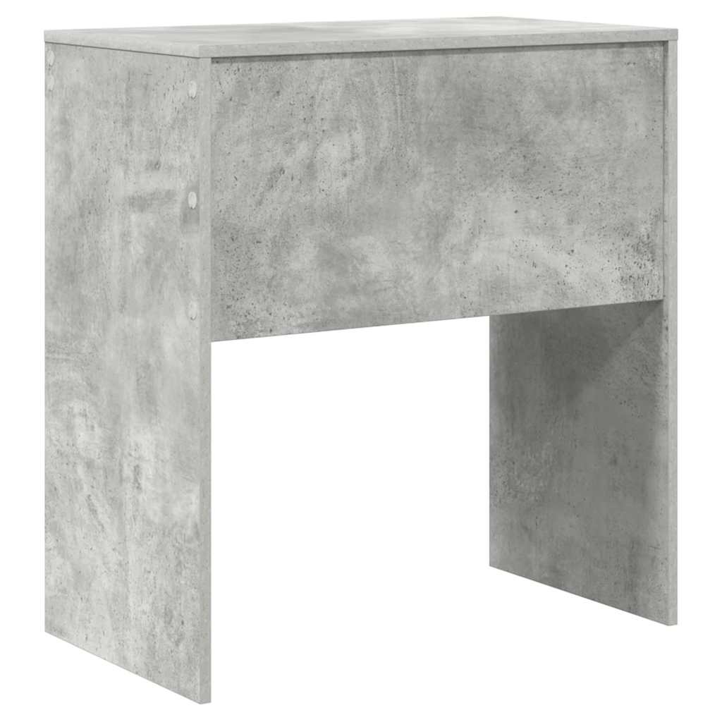 Stůl Betonově Šedá 70 X 40 X 76 Cm