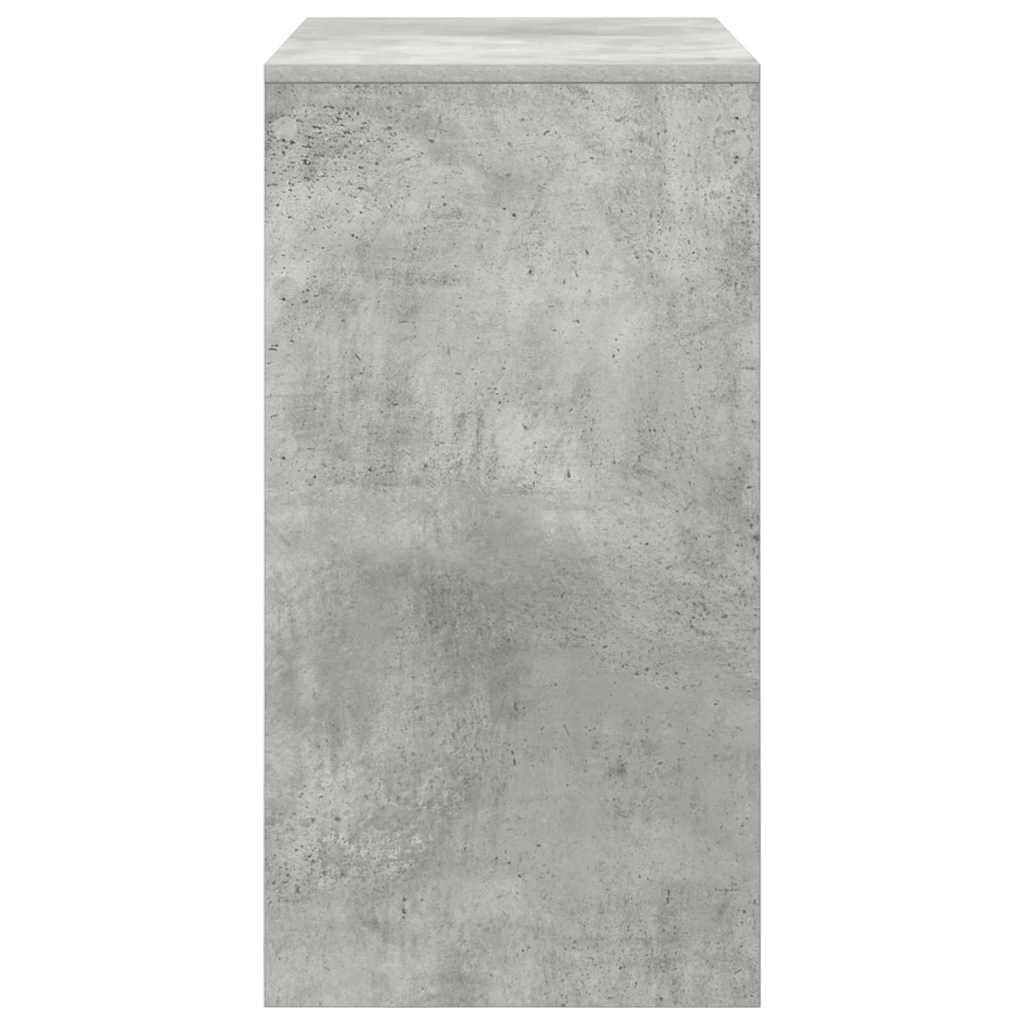 Stůl Betonově Šedá 70 X 40 X 76 Cm