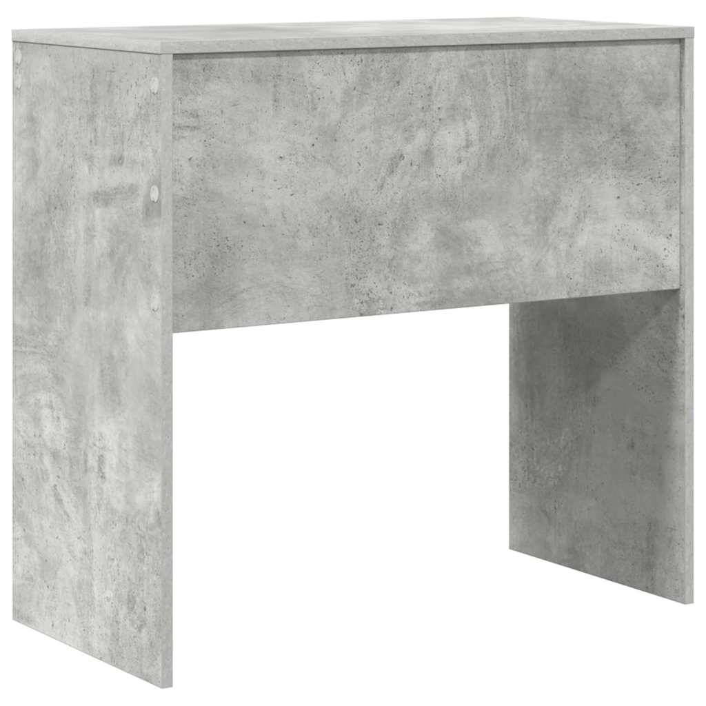 Stůl Betonově Šedá 80 X 40 X 76 Cm